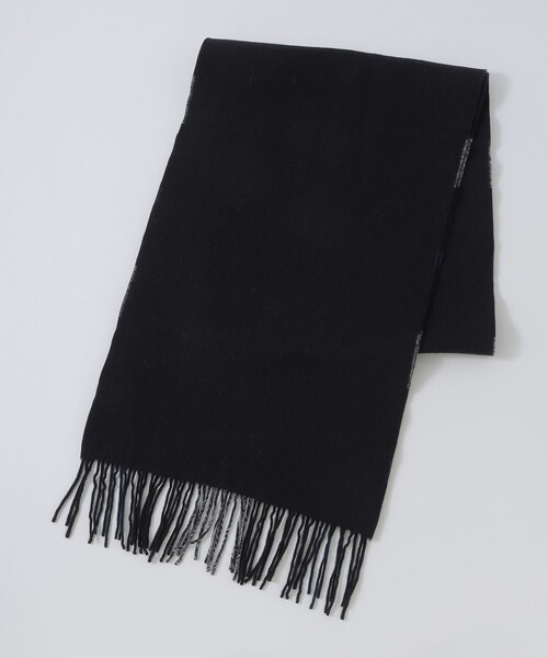 BLACK LABEL CRESTBRIDGE（ブラックレーベル・クレストブリッジ）の「クレストブリッジチェックリバーシブルマフラー（マフラー・メンズ・ベージュ系その他3/ブラック・FREE）」の10枚目の写真