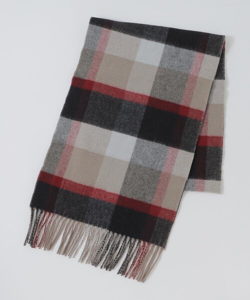 BLACK LABEL CRESTBRIDGE（ブラックレーベル・クレストブリッジ）の「クレストブリッジチェックリバーシブルマフラー（マフラー・メンズ・ベージュ系その他3/ブラック・FREE）」の16枚目の写真