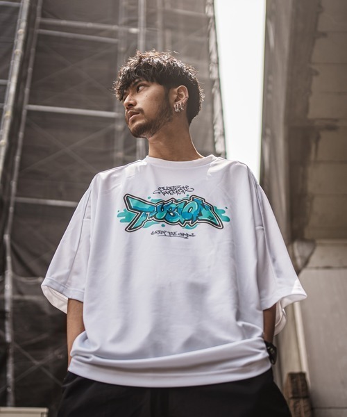 セール】【Bz】【Leyline】Fusion grafitti tee（Tシャツ/カットソー