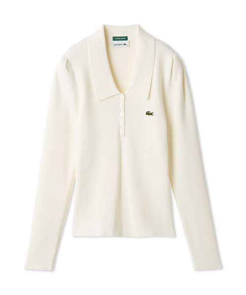 セール】LACOSTE/ポロリブニット（ニット/セーター）｜SNIDEL
