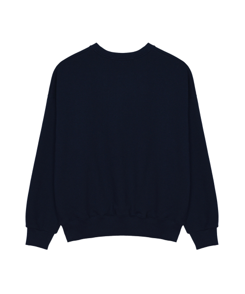 NICK&NICOLE(ニックアンドニコール)の「NICOLE ROSE PRINTING SWEATSHIRT_NAVY WHITE(スウェット・レディース・その他・FREE)」の5枚目の写真