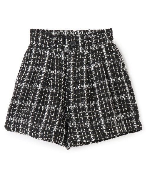 LOVETOXIC（ラブトキシック）の「オトナ映えホリデ-ツイ-ドショ-トパンツ（その他パンツ・キッズ・ホワイト/ブラック・S:140cm/130cm/L:160cm/M:150cm）」の9枚目の写真