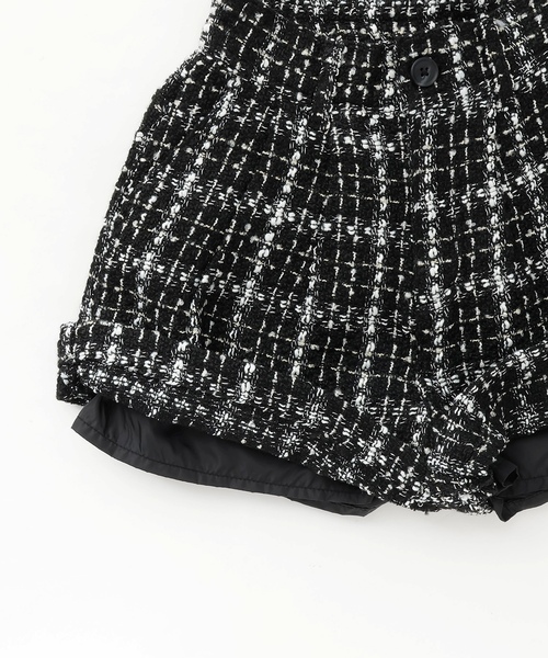 LOVETOXIC（ラブトキシック）の「オトナ映えホリデ-ツイ-ドショ-トパンツ（その他パンツ・キッズ・ホワイト/ブラック・S:140cm/130cm/L:160cm/M:150cm）」の16枚目の写真