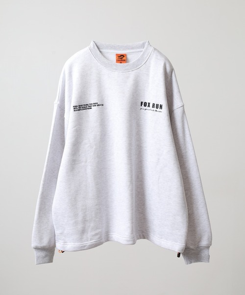 セール】吸湿発熱 裾ドロスト裏起毛スウェット（スウェット