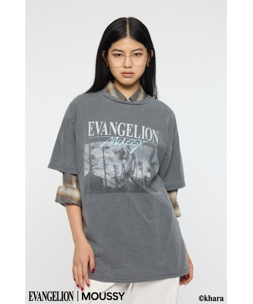 MOUSSY(マウジー)の「EVA GRAPHIC Tシャツ(Tシャツ/カットソー・レディース・ブラック/ホワイト・FREE)」の3枚目の写真