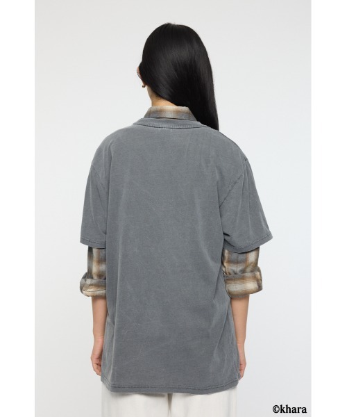 MOUSSY(マウジー)の「EVA GRAPHIC Tシャツ(Tシャツ/カットソー・レディース・ブラック/ホワイト・FREE)」の8枚目の写真