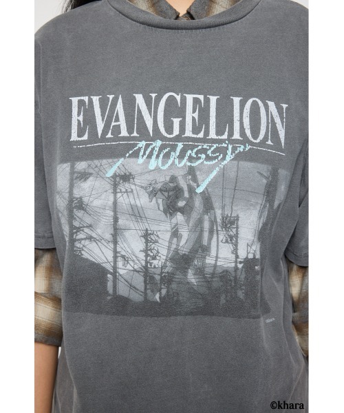 MOUSSY(マウジー)の「EVA GRAPHIC Tシャツ(Tシャツ/カットソー・レディース・ブラック/ホワイト・FREE)」の10枚目の写真