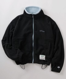 DISCUS（ディスカス）の「【71】【DISCUS/ディスカス】ワンポイント刺繍&ネームタグデザイン コンパクト フリース フルジップブルゾン レディース（ブルゾン）」