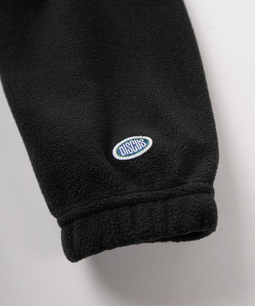 DISCUS(ディスカス)の「【71】【DISCUS/ディスカス】ワンポイント刺繍&ネームタグデザイン コンパクト フリース フルジップブルゾン レディース(ブルゾン・レディース・レッド/オフホワイト/ブルー/ブラック・M/L)」の9枚目の写真