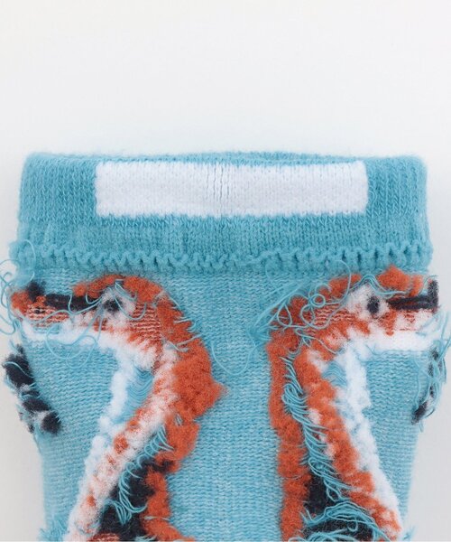 kladskap(クレードスコープ)の「かかと恐竜ショートソックス(ソックス/靴下・キッズ・マスタード/ターコイズブルー・11-13cm/M(16-18cm)/S(13-15cm)/L(18-20cm))」の7枚目の写真