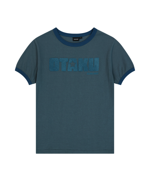 AAKAM(アーカム)の「OTAKU Boucle Ringer Top (Blue Green)(Tシャツ/カットソー・レディース・その他・1/2)」の1枚目の写真