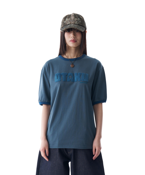 AAKAM(アーカム)の「OTAKU Boucle Ringer Top (Blue Green)(Tシャツ/カットソー・レディース・その他・1/2)」の2枚目の写真