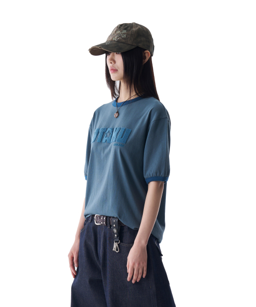 AAKAM(アーカム)の「OTAKU Boucle Ringer Top (Blue Green)(Tシャツ/カットソー・レディース・その他・1/2)」の3枚目の写真