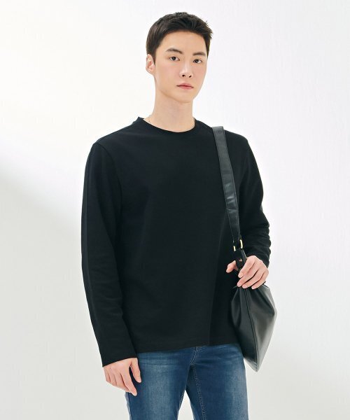 CHASECULT（チェイスカルト）の「男性組織変形Tシャツ-DAZK5102B03（Tシャツ/カットソー・メンズ・ブラック・100/95/110/105）」の2枚目の写真