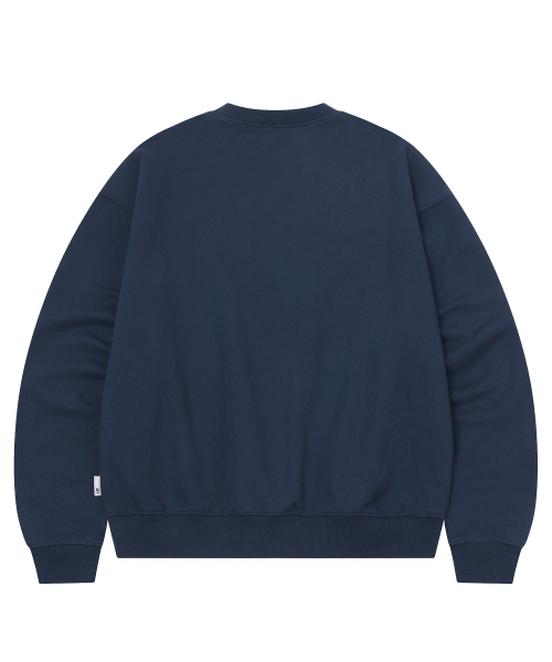 F.ILLUMINATE(フィルミネイト)の「スラントシンボルロゴスウェットシャツ-ネイビー(スウェット・レディース・その他・SMALL/MEDIUM/LARGE)」の2枚目の写真