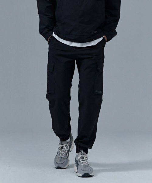 CHASECULT（チェイスカルト）の「男性ストレッチ起毛ジョガーパンツ-CFRK2228D03（スウェットパンツ・メンズ・ブラック・70/76/82/86/92）」の4枚目の写真