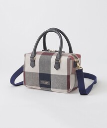 BLUE LABEL CRESTBRIDGE | クレストブリッジチェックキャンバスミニボストンバッグ(ボストンバッグ)
