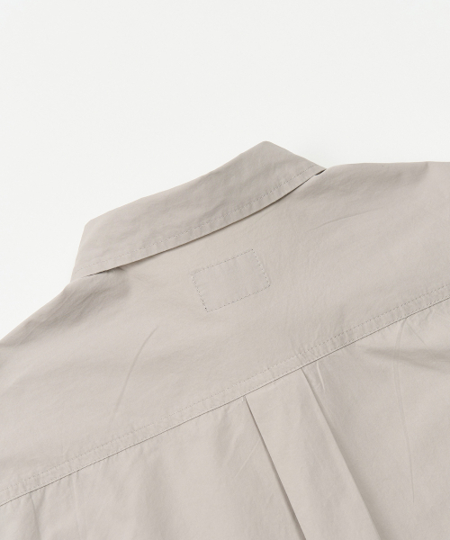 TOFFEE（トフィー）の「ポケットクロップシャツ (ライトグレー)（シャツ/ブラウス・メンズ・その他・MEDIUM/LARGE/X-LARGE）」の3枚目の写真