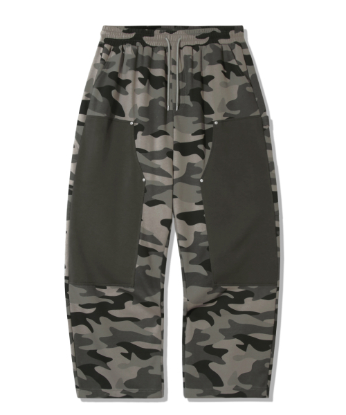 TRILLION(トリリオン)の「カモカーペンターワイドスウェットパンツ_グレー(スウェットパンツ・レディース・その他・MEDIUM/LARGE/X-LARGE)」の4枚目の写真