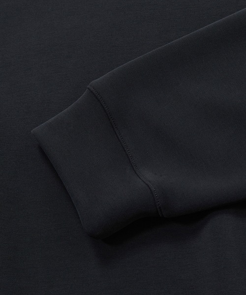 MEN'S BIGI（メンズビギ）の「スエードタッチ ダンボールモックネックトップス（スウェット・メンズ・オフホワイト/ブラウン/ブラック・03/02）」の10枚目の写真