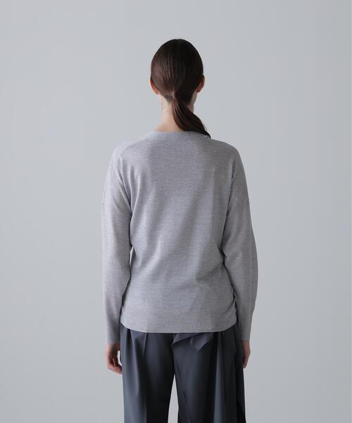 ADORE(アドーア)の「◆ファインウールニット(ニット/セーター・レディース・グレー/ブラック・38)」の12枚目の写真