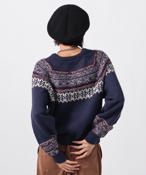 PAGEBOY(ページボーイ)の「ノルディックコンパクトカーディガン(カーディガン/ボレロ・レディース・ブラック/グレー/ネイビー・FREE)」の10枚目の写真