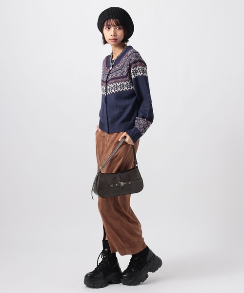 PAGEBOY(ページボーイ)の「ノルディックコンパクトカーディガン(カーディガン/ボレロ・レディース・ブラック/グレー/ネイビー・FREE)」の7枚目の写真