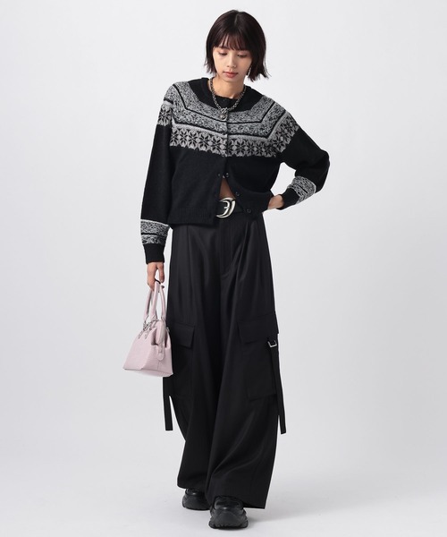 PAGEBOY(ページボーイ)の「ノルディックコンパクトカーディガン(カーディガン/ボレロ・レディース・ブラック/グレー/ネイビー・FREE)」の11枚目の写真