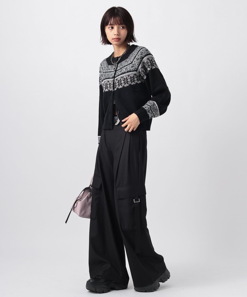 PAGEBOY(ページボーイ)の「ノルディックコンパクトカーディガン(カーディガン/ボレロ・レディース・ブラック/グレー/ネイビー・FREE)」の12枚目の写真