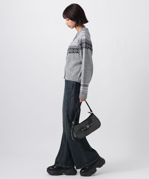 PAGEBOY(ページボーイ)の「ノルディックコンパクトカーディガン(カーディガン/ボレロ・レディース・ブラック/グレー/ネイビー・FREE)」の20枚目の写真