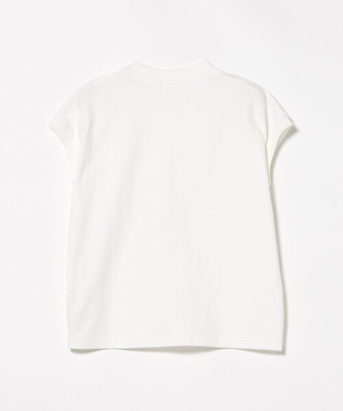 BEAMS HEART（ビームスハート）の「ハイネック フレンチスリーブ プルオーバー（Tシャツ/カットソー・レディース・グレー/オフホワイト/ブラック/その他・FREE）」の14枚目の写真