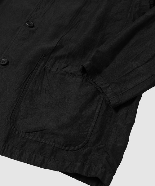 COMME des GARCONS HOMME(コム デ ギャルソン・オム)の「ESTEL LINEN GARMENT DYE JACKET(テーラードジャケット・メンズ・ネイビー/ブラック・S/M/XS/L)」の6枚目の写真