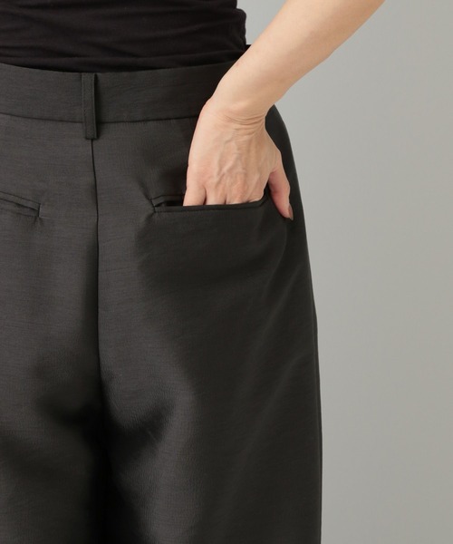 A part by（アパートバイ）の「シルクウールライクコクーンパンツ（その他パンツ・レディース・アイボリー/ブラック・MEDIUM/SMALL）」の19枚目の写真