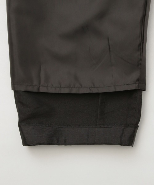 A part by（アパートバイ）の「シルクウールライクコクーンパンツ（その他パンツ・レディース・アイボリー/ブラック・MEDIUM/SMALL）」の20枚目の写真