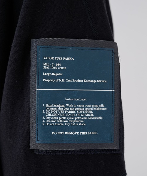 N.HOOLYWOOD（N.ハリウッド）の「【N.HOOLYWOOD】別注 9256-BL01-901 ZIP HOODIE（パーカー・メンズ・ブラック/グレー・36/38/40）」の6枚目の写真