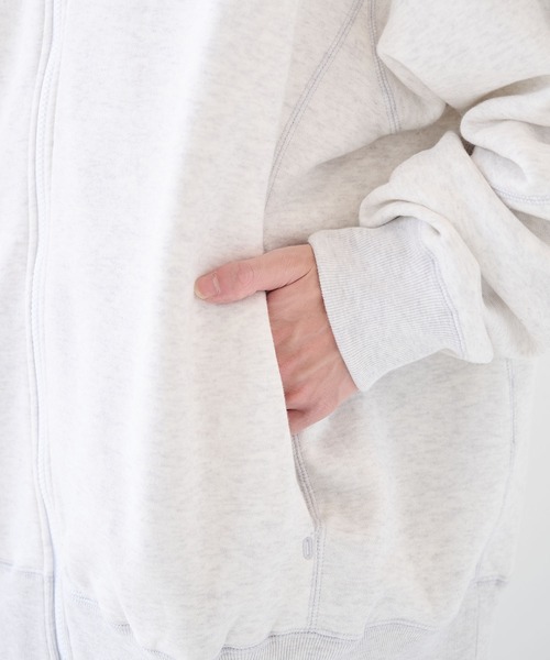 N.HOOLYWOOD（N.ハリウッド）の「【N.HOOLYWOOD】別注 9256-BL01-901 ZIP HOODIE（パーカー・メンズ・ブラック/グレー・36/38/40）」の15枚目の写真