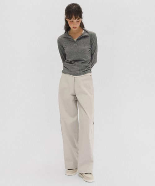 ANDNEEDS(アンドニーズ)の「Lio side pocket pants (light gray)(その他パンツ・レディース・その他・MEDIUM/SMALL)」の3枚目の写真