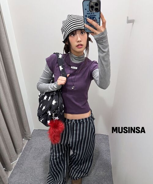 OAFISH(オアフィッシュ)の「REVERSIBLE FRILL HOODED JACKET, BLACK/DOT(その他アウター・レディース・その他・FREE)」の9枚目の写真