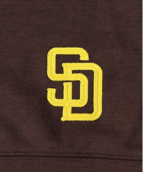Right-on（ライトオン）の「MLB(エムエルビー)【メンズ】刺繍ロゴスウェットパーカー（パーカー・メンズ・ブラウン/ブラック/グレー・M/L/XL）」の20枚目の写真
