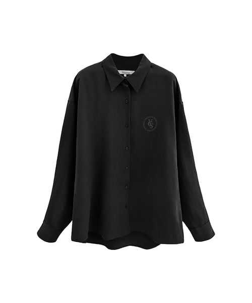 Vivacious(ビバシャス)の「Core Classic Shirt_4Colors(シャツ/ブラウス・レディース・ブラック/ホワイト/ベージュ/カーキ・SMALL/MEDIUM)」の3枚目の写真