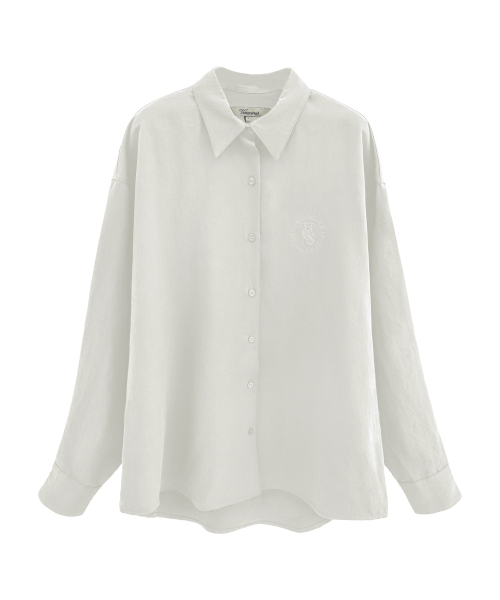 Vivacious(ビバシャス)の「Core Classic Shirt_4Colors(シャツ/ブラウス・レディース・ブラック/ホワイト/ベージュ/カーキ・SMALL/MEDIUM)」の8枚目の写真