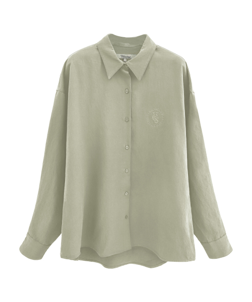 Vivacious(ビバシャス)の「Core Classic Shirt_4Colors(シャツ/ブラウス・レディース・ブラック/ホワイト/ベージュ/カーキ・SMALL/MEDIUM)」の7枚目の写真