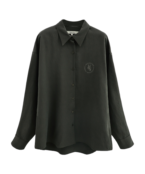 Vivacious(ビバシャス)の「Core Classic Shirt_4Colors(シャツ/ブラウス・レディース・ブラック/ホワイト/ベージュ/カーキ・SMALL/MEDIUM)」の6枚目の写真