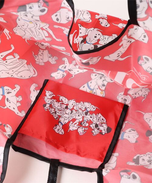 Disney（ディズニー）の「【 Disney 】 くるくるショッピングバッグA 25W11（エコバッグ/サブバッグ・レディース・ライトパープル/レッド/ブラウン・FREE）」の8枚目の写真