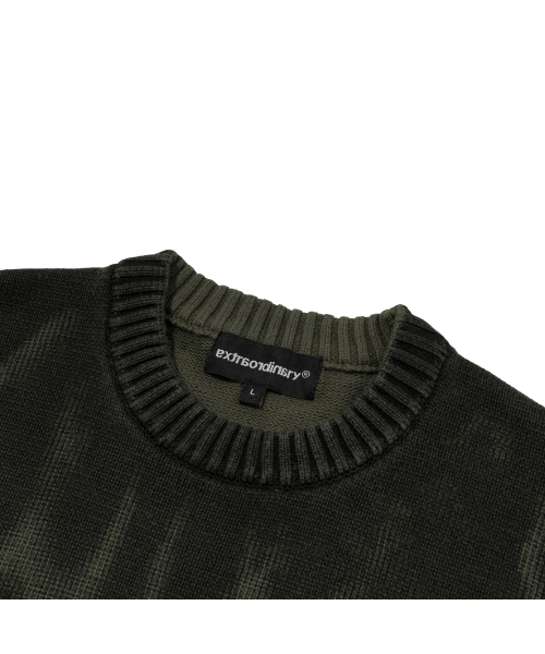 EXTRAORDINARY（エクストラオーディナリー）の「NORTHERN LIGHT SWEATER  KHAKI（ニット/セーター・メンズ・その他・X-LARGE）」の5枚目の写真