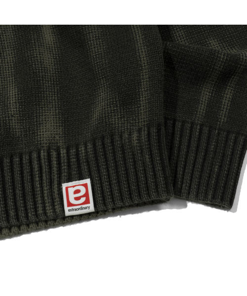 EXTRAORDINARY（エクストラオーディナリー）の「NORTHERN LIGHT SWEATER  KHAKI（ニット/セーター・メンズ・その他・X-LARGE）」の4枚目の写真