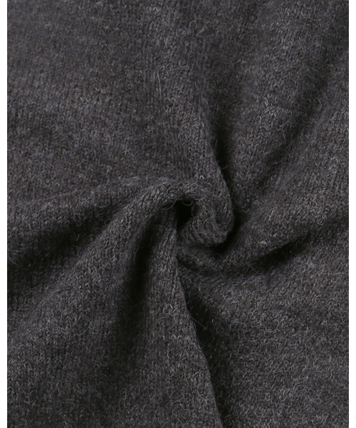 BESLOW(ビースロー)の「LAYERED COLLAR KNIT MELANGE CHARCOAL(ニット/セーター・メンズ・その他・SMALL/MEDIUM/LARGE/X-LARGE)」の3枚目の写真