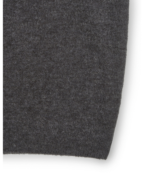 BESLOW(ビースロー)の「LAYERED COLLAR KNIT MELANGE CHARCOAL(ニット/セーター・メンズ・その他・SMALL/MEDIUM/LARGE/X-LARGE)」の4枚目の写真
