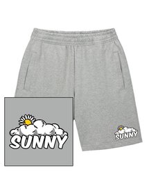 TRIPSHION（トリップション）の「SUNNY&CLOUD LOGO Sweat Half Pants - Gray（その他パンツ）」