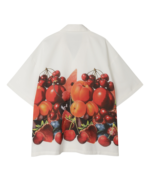 SUNDAY FRUIT MARKET（サンデーフルーツマーケット）の「FRUITY SHIRT IVORY（シャツ/ブラウス・レディース・その他・SMALL/MEDIUM/LARGE）」の5枚目の写真